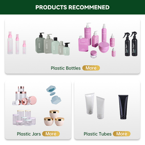 Wholesale 50ml 80ml 100ml 150ml 200ml 500ml PET <strong>Clear</strong> Cosmetic Cream Jars <strong>Plastic</strong> Body Scrub <strong>Container</strong> with Black Lids - Product Image 5