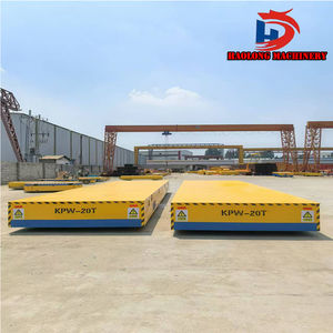 Carro de transferencia de ruedas de acero con riel Camión plano eléctrico sin rieles de <span class=keywords><strong>5</strong></span> toneladas Admite personalización - Product Image 3