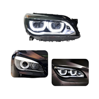Projecteur de phare LED F02 2009-2016 Série 7 730i 740i Feux de jour avant Accessoires automobiles Jaune Neuf 12V 70W 4000 Lumens