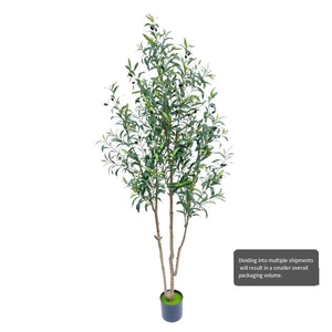 Albero di <span class=keywords><strong>Ulivo</strong></span> Artificiale in Vaso, Design Moderno e Lussuoso, Alta Simulazione in Plastica, Bonsai per Interni e Giardino - Product Image 4