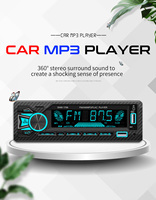 Fabricant 1 DIN lecteur MP3/DVD de voiture avec grand écran radio mains libres prise en charge RDS AM FM BT assistant vocal et amplificateur
