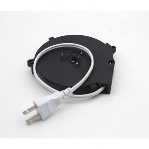 Tự động Nhật Bản/chúng tôi/EU/UK AC cắm tiêu chuẩn mở rộng dây điện Reel có thể thu vào mùa xuân nạp Cáp Reel 2 lõi - Product Image 3