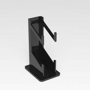 Soporte de exhibición personalizado de 2 niveles para controladores Lucite, soporte de acrílico transparente para <span class=keywords><strong>Xbox</strong></span> Gamepad para <span class=keywords><strong>tienda</strong></span> - Product Image 3