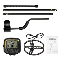 TX850 professionnel 11 pouces bobine étanche détecteur d'or en métal haute sensibilité chasse d'or souterraine avec détecteurs d'or LCD