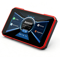 Aoocci C3 Plus Navigation GPS pour moto avec CarPlay, écran 5 pouces, Android Auto sans fil, enregistrement de route pour l'aventure