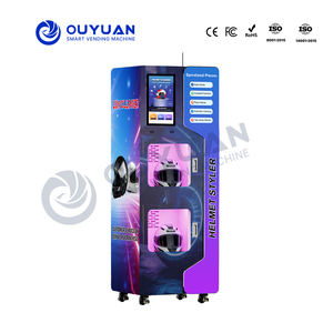 Machine de nettoyage de casques intelligents OUYUAN avec gestion cloud SDK, désinfection par lumière UV et options de paiement multiples - Product Image 2
