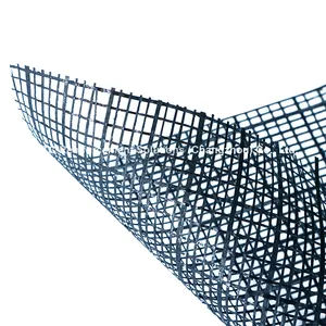 厂家直供抗裂聚酯纤维网布增强PVC篷布铺聚酯铺稀松布