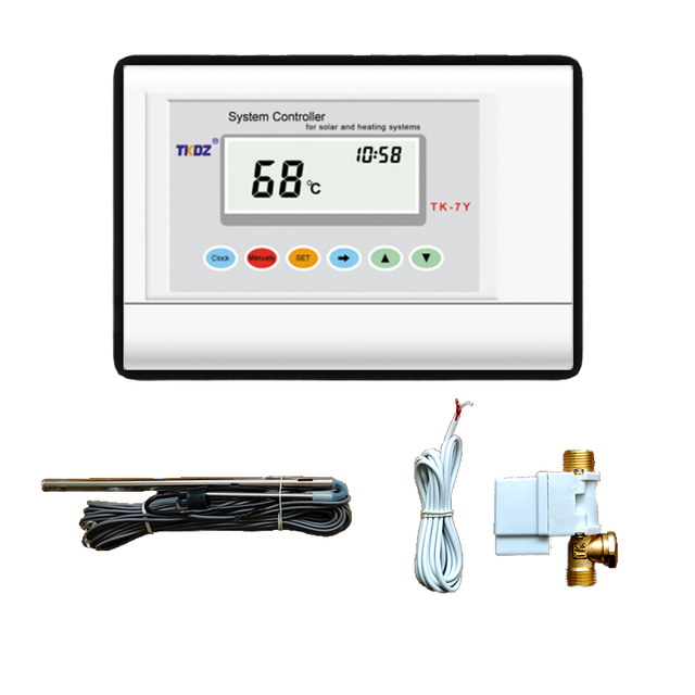 Zongyi Solar Controller TK-7Y with 3-Year Warranty for Commercial Use Solar Water Heater Parts Smart Controller