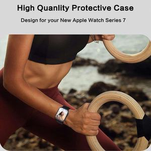 Haute qualité pour <span class=keywords><strong>Apple</strong></span> <span class=keywords><strong>Watch</strong></span> 41 45 48mm protecteur d'écran <span class=keywords><strong>44mm</strong></span> 8 7 6 5 <span class=keywords><strong>4</strong></span> Se série étui <span class=keywords><strong>complet</strong></span> en verre trempé pour Iwatch - Product Image 6