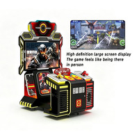 Machine d'arcade avec écran LCD HD, pistolet vidéo, jeu de tir interactif, console de jeu de tir pour centres de divertissement commerciaux
