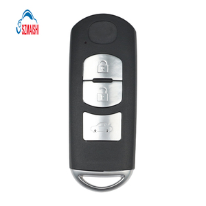 Szmaishi <span class=keywords><strong>3</strong></span> Nút Điều Khiển Từ Xa Vỏ Chìa Khóa Xe Cho <span class=keywords><strong>Mazda</strong></span> Thay Thế Thông Minh Xe Trống <span class=keywords><strong>Key</strong></span> Fob Shell Với Khẩn Cấp Lưỡi Chìa Khóa - Product Image 1