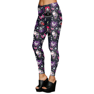 Mallas estampadas <span class=keywords><strong>con</strong></span> sublimación para Halloween, ropa de pesadilla antes de Navidad, venta al por mayor - Product Image 2