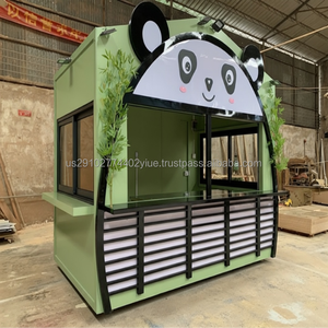 ตู้โชว์อาหารร้านกาแฟธีมสวนสนุกกลางแจ้งออกแบบได้ตามต้องการ - Product Image 4