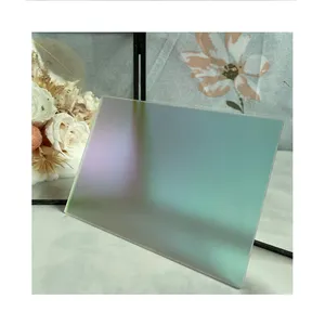 Customized colorful acrylic sheet laser magic color advertising decorative art plexiglass