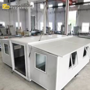 Offres Spéciales maisons d'expédition préfabriquées entrepôt résistance aux ouragans <span class=keywords><strong>caravane</strong></span> <span class=keywords><strong>pliante</strong></span> 20 pieds assemblage maison conteneur pliée - Product Image 5