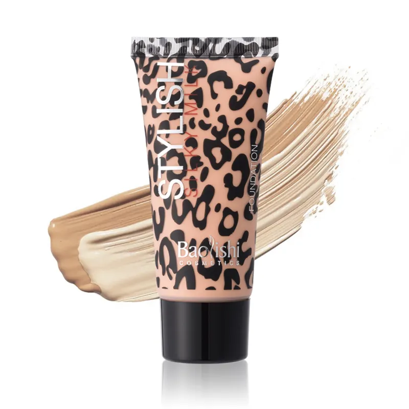 As novas capas de base são o melhor creme Bb escuro para grandes poros, hidratante líquido hidratante para mulheres com estampa de leopardo suave