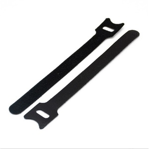 Organizador de cables con velcro, correa de nailon de 350 mm, liberable, para gestión de cables de datos y carga - Product Image 3