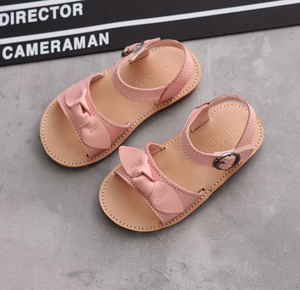 Sandalias de Verano para Niñas con Lazo y Logotipo Personalizado, Estilo Dulce, Zapatos para Niños, Sandalias Infantiles - Product Image 4