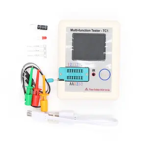 Nouveau testeur de transistor LCR-TC1 TFT Diode <span class=keywords><strong>Triode</strong></span> compteur de capacité ESR NPN PNP MOSFET - Product Image 3