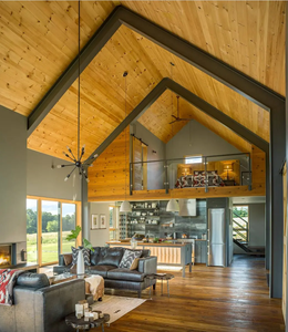 Villa modulaire en acier <span class=keywords><strong>de</strong></span> luxe avec 3 à 4 chambres, <span class=keywords><strong>maison</strong></span> <span class=keywords><strong>de</strong></span> <span class=keywords><strong>ville</strong></span> portable avec grand hangar en acier, <span class=keywords><strong>maison</strong></span> complète prête à l'emploi pour un usage résidentiel ou commercial - Product Image 6