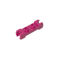 [Gobricks]GDS-90267 Plaque à double face avec embase à billes 1x2 en plastique ABS, pièces de construction à l'échelle 1:8