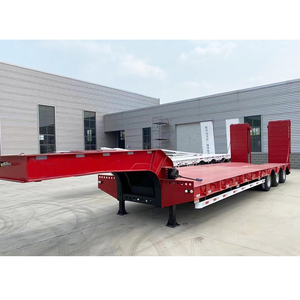 Remolque Lowboy de 5 ejes Remolque volquete Lowboy Semirremolque Lowboy de 3 ejes - Product Image 3