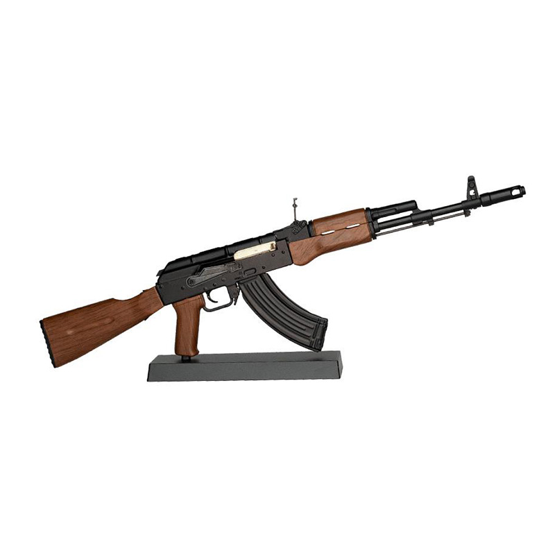 1:3 Metal Toy Gun Model Zinc Alloy AK47 Mini Sniper Rifle