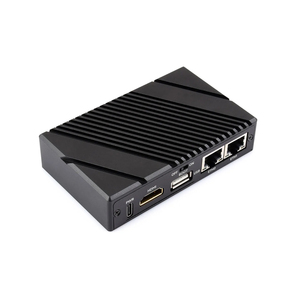 Mini-ordinateur CM5-DUAL-ETH-BOX-B Gigabit/2.5G à double Ethernet (B) basé sur Raspberry Pi CM5 avec deux ports Ethernet RJ45 K570 - Product Image 4