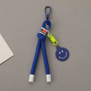 Wholesale Smiling Face Water Bottle Keychain Customized Alloy <b>Car</b> Accessory for Promotional Gifts - Product Image 5