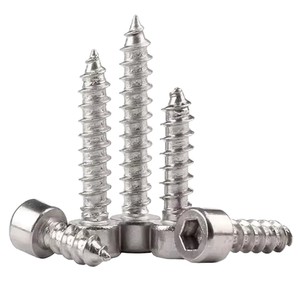 Vis autoperceuses à tête hexagonale en acier inoxydable avec finition naturelle, vis de fixation robustes pour tôles et toitures - Product Image 4