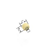 200 Stück/Glas 3,0mm Nano-Ringe Mikro-Silikon-Perlen Haarverlängerungswerkzeug Silikon-Mikroringe Tube