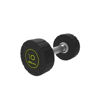Ensemble d'haltères en uréthane CPU PU MDBuddy pour salle de sport, équipement de musculation, haltères à usage commercial, poids libres