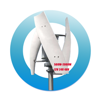 Vente en gros d'usine : Générateur éolien à axe vertical (VAWT) domestique 1KW, 3KW, 5KW, 10KW, conforme CE et RoHS