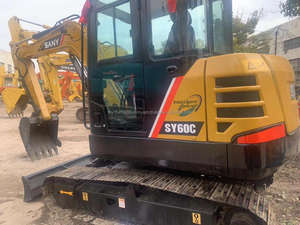 Sany60 a utilisé la mini excavatrice hydraulique de chenille de 6 tonnes 95% nouvelle excavatrice d'occasion Sany Sy60c à vendre - Product Image 6