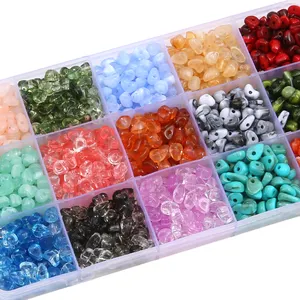 Cheap Price Acrylic Loose Irregular Halo Dyeing Crushed Broken Stone Beads For DIY Bracelet Other Jewelry Making Accessories