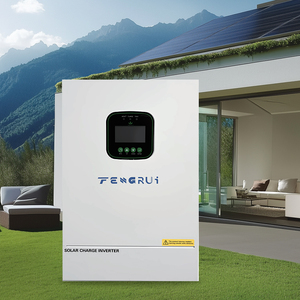 แผงโซลาร์เซลล์ออนกริดแบบเฟสเดียว5600W 6200W ระบบอัจฉริยะพร้อมพัดลมระบายความร้อนระบบสื่อสาร WiFi idu 6kW อัจฉริยะ5600W 6200W เฟสเดียว O - Product Image 1