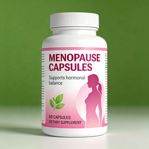 Cápsulas para la Menopausia OEM para Mujeres, 120 Mil Millones de Unidades de Colonias, Suplemento Probiótico para Mujeres, Alivia los Síntomas de la Menopausia - Product Image 1