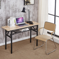 Table pliante ergonomique moderne bureau d'ordinateur automatique pour la maison bureau école hôpital en bois métal matériel