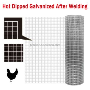 Hot nhúng mạ kẽm hàn dây lưới cuộn lớn lên vườn giường nhà máy hỗ trợ gia cầm lưới Hàn hàng rào thỏ cắt - Product Image 2