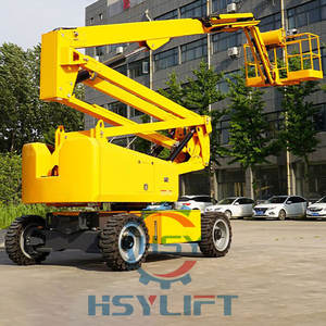 पेड़ ट्रिमिंग 15 मीटर इलेक्ट्रिक टेलीस्कोपिक बूम लिफ्ट कॉम्पैक्ट 30 मीटर निर्माण बूम लिफ्ट - Product Image 4