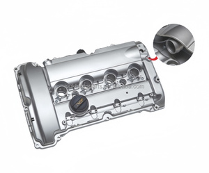 ฝาครอบวาล์วเครื่องยนต์สำหรับ Chevrolet <span class=keywords><strong>Opel</strong></span> หมายเลขชิ้นส่วนรถยนต์55556284ใหม่ - Product Image 5