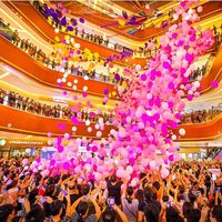 Filet de lâchage de ballons pour plafond, kit de filet de lâchage de ballons, décorations de fête d'anniversaire, mariage, Noël
