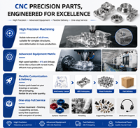 Service de fraisage et de tournage CNC, pièces en acier inoxydable et en aluminium OEM, pièces métalliques CNC personnalisées et anodisées, certifiées ISO