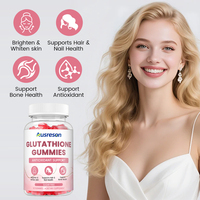 Gummies OEM L-Glutathion : Soutien Éclaircissant pour la Peau, Antioxydant, Santé des Cheveux, des Ongles et des Os, Complément de Collagène