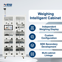 Armoire de pesage intelligente MRO pour la gestion des fixations, stockage industriel d'écrous, boulons et rondelles avec alerte de stock nul et synchronisation cloud