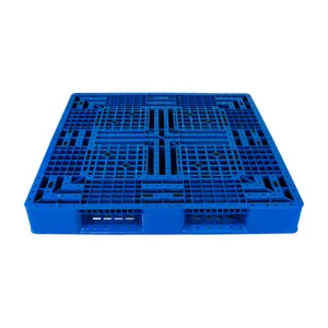 Plastic Pallets With Steel Reinforcement Warehouse Storage Pallet Heavy Duty Stacking Plastic Pallet