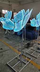 Led ali mobili <span class=keywords><strong>farfalla</strong></span> <span class=keywords><strong>blu</strong></span> rosa viola Led <span class=keywords><strong>farfalla</strong></span> adatta per la decorazione di eventi per feste di nozze - Product Image 4