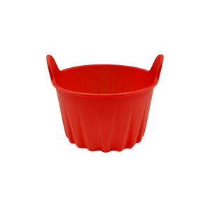 Reusable Round Non-stick Food Grade Silicon <strong>Egg</strong> Poacher Heat Resistant Silicone Air <strong>Fryer</strong> Baking Cups - Product Image 6