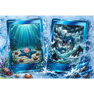 Cartes Métalliques Pokémon Rares Boîte Mystère Jeu de Cartes à Collectionner Personnalisées pour Enfants Art Fan Art Jeu de Société Fournitures Scolaires Pokémon - Product Image 1