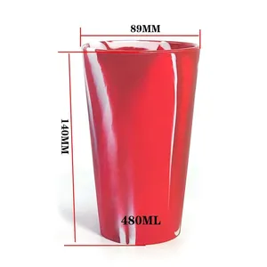 Unbreakable Silicon Tumbler Silicone Cup Vasos De Silicona Wine Beer Drinking Cup Outdoors Silicone Coffee Cups